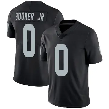 ＃0 Youth Anthony Booker Jr. Black Limited Las Vegas Raiders Team Color Vapor Untouchable Jersey