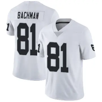 ＃81 Youth Alex Bachman White Limited Las Vegas Raiders Vapor Untouchable Jersey