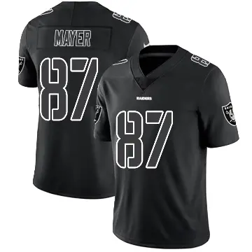 ＃87 Men's Michael Mayer Black Impact Limited Las Vegas Raiders Jersey