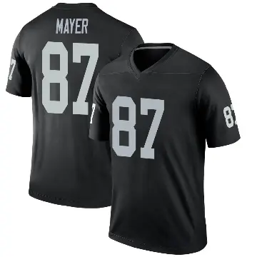＃87 Men's Michael Mayer Black Legend Las Vegas Raiders Jersey