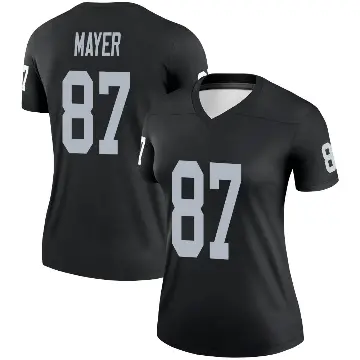 ＃87 Women's Michael Mayer Black Legend Las Vegas Raiders Jersey