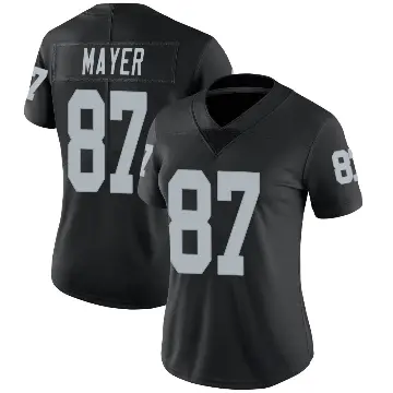 ＃87 Women's Michael Mayer Black Limited Las Vegas Raiders Team Color Vapor Untouchable Jersey