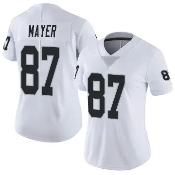 ＃87 Women's Michael Mayer White Limited Las Vegas Raiders Vapor Untouchable Jersey