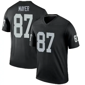 ＃87 Youth Michael Mayer Black Legend Las Vegas Raiders Jersey