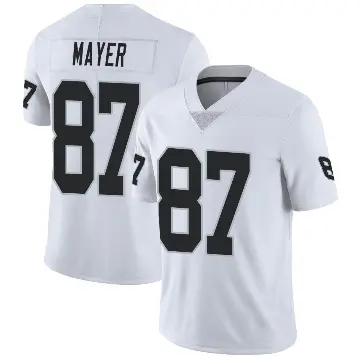 ＃87 Youth Michael Mayer White Limited Las Vegas Raiders Vapor Untouchable Jersey